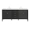 James Martin Vanities 72'' Vanity, Carbon Oak 485-V72-M-CBO - alternate 1